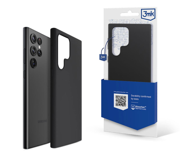3mk Silicone Case do Samsung Galaxy S24 Ultra czarny - 1212089 - zdjęcie